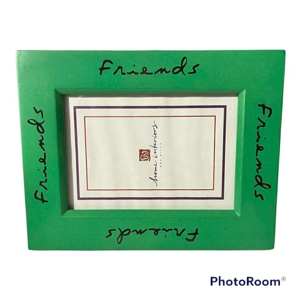 Home Interior Friends Wooden Picture Frame